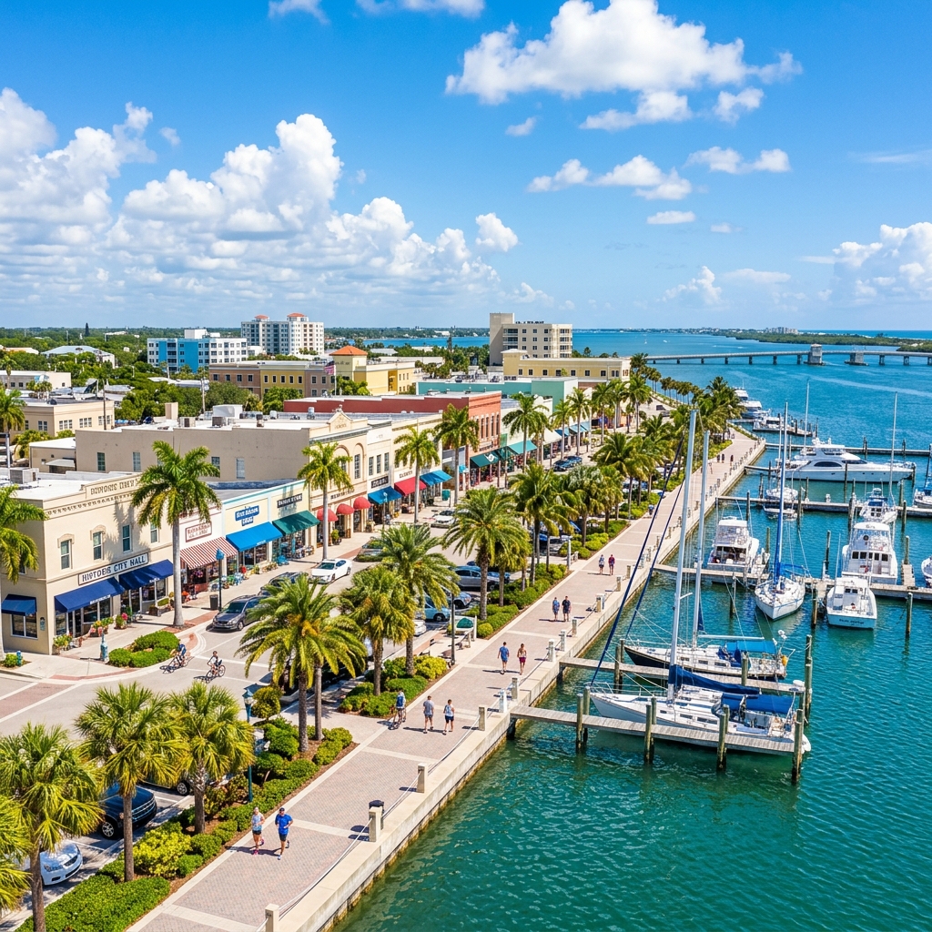 Fort Pierce St. Lucie West View - Modern Business District and Green Parks, Fort Pierce FL